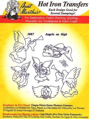 Aunt Martha 3887 - Angels on High