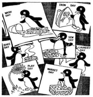 Aunt Martha 3968 - Penny the Penguin