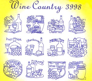 Aunt Martha 3998 - Wine Country