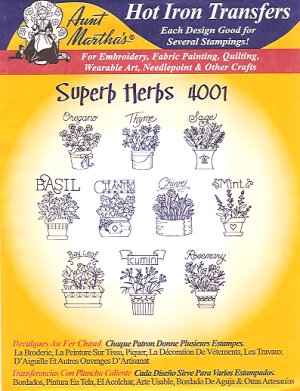 Aunt Martha 4001 - Superb Herbs