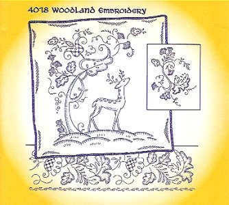 Aunt Martha 4018 - Woodland Embroidery