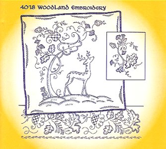 Aunt Martha 4018 - Woodland Embroidery