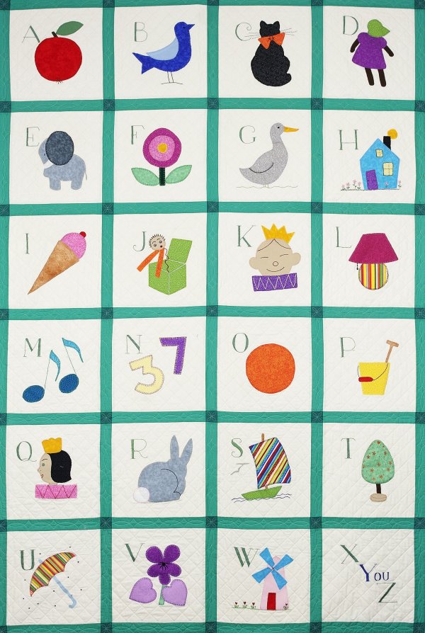 Alphabet Quilt Blocko f the Month