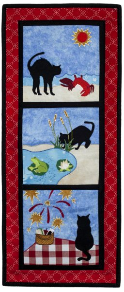 Amelia in Summer Mini Quilt