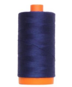 Aurifil Thread - 2784 Dark Navy