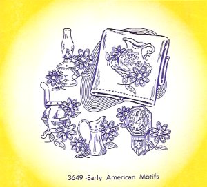 Aunt Martha 3649 - Early American Motifs