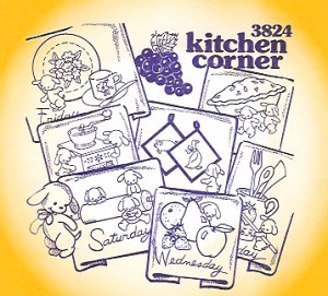 Aunt Martha 3824 - Kitchen Corner