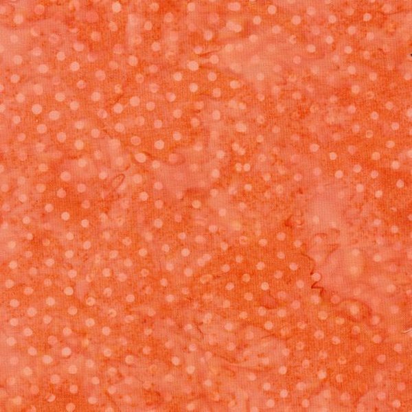Majestic Batiks - 003 Dots Dark Peach