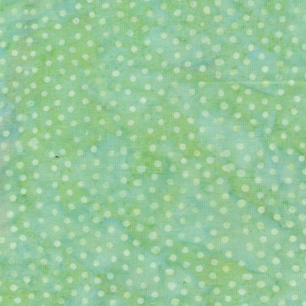 Majestic Batiks - 012 Dots Very Light Green