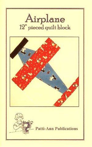 Airplane Quilt Block Pattern