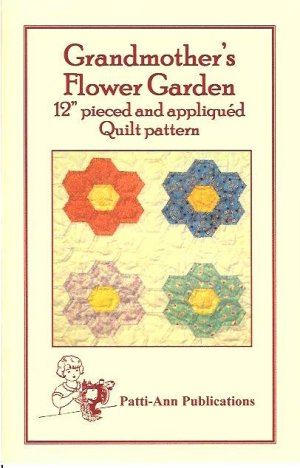 Grandma’s Flower Garden Quilt Block Pattern