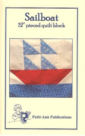 Sailboat Quilt Block Pattern