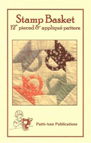 Stamp Basket Quilt Block Pattern