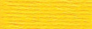 DMC Embroidery Floss - #444 Lemon, Dark