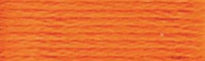 DMC Embroidery Floss - #720 Orange Spice, Dark
