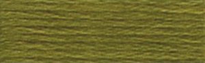 DMC Embroidery Floss - #730 Olive Green, Very Dark