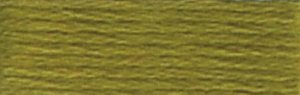 DMC Embroidery Floss - #731 Olive Green, Dark