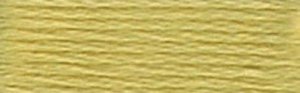 DMC Embroidery Floss - #734 Olive Green, Light