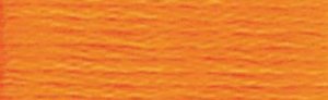DMC Embroidery Floss - #740 Tangerine