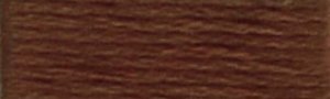 DMC Embroidery Floss - #801 Coffee Brown, Dark