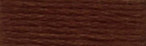 DMC Embroidery Floss - #898 Coffee Brown, Very Dark
