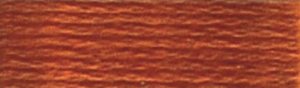 DMC Embroidery Floss - #918 Red Copper, Dark