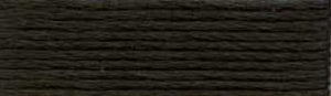 DMC Embroidery Floss - #934 Avocado Green, Black
