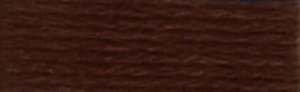 DMC Embroidery Floss - #938 Coffee Brown, Ultra Dark