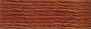 DMC Embroidery Floss - #975 Golden Brown, Dark