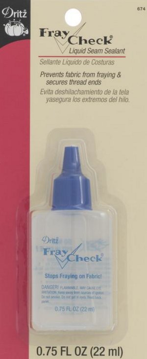 Dritz Fray Check Liquid Seam Sealant - 0.75 fl oz bottle