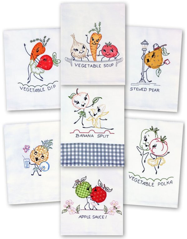 Yesterday's Charm - Fruits and Veggies