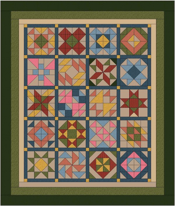 Early Pioneers Block of the Month Club