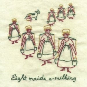 12 Days of Christmas Embroidery Block of the Month Club
