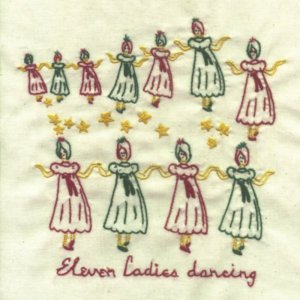 12 Days of Christmas Embroidery Block of the Month Club