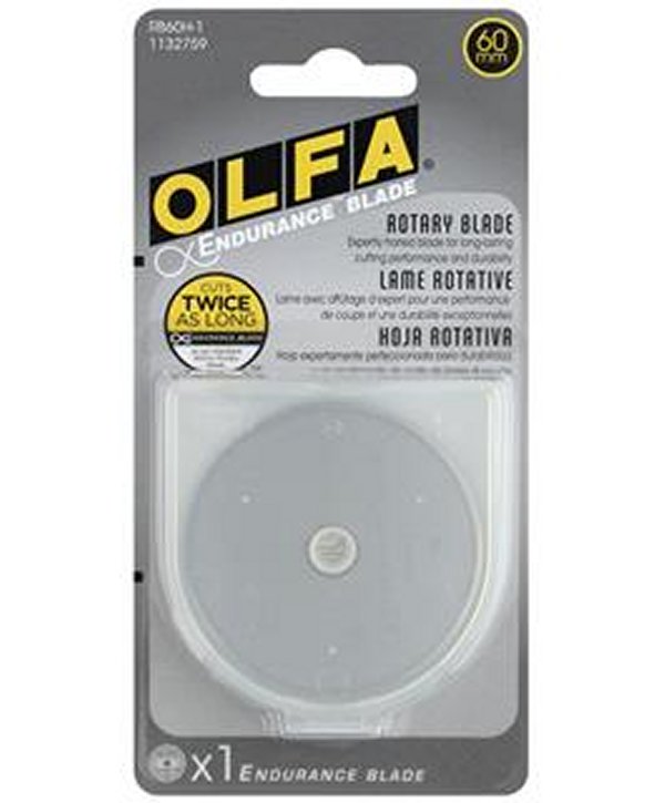  OLFA 28mm Rotary Cutter Replacement Blades, 5 Blades (RB28-5) -  Tungsten Steel Circular Rotary Fabric Cutter Blade for Quilting, Sewing,  Crafts, and Scrapbooking Fits Most 28mm Rotary Cutters : Olfa: Arts