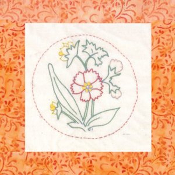English Flower Garden Block 5