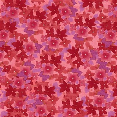 Clothworks - Y3379-40 Dark Coral
