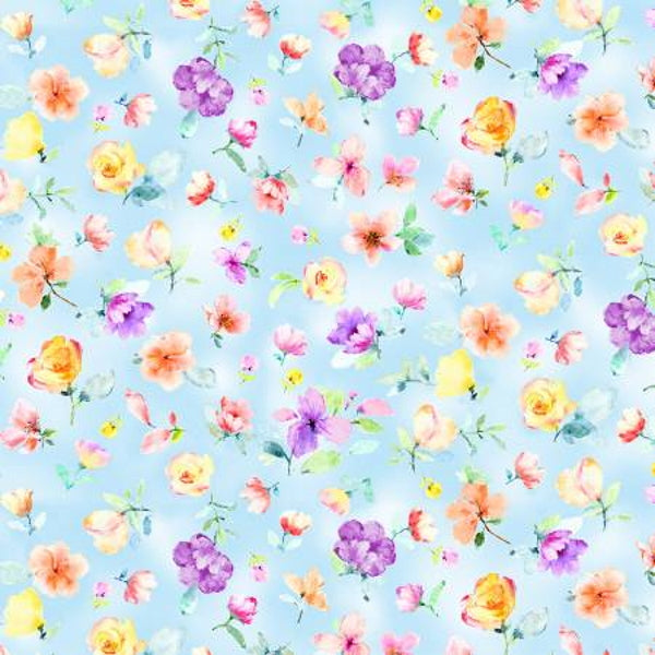 Timeless Treasures - CD8616-Blue