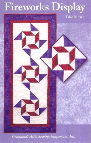 Fireworks Display Table Runner