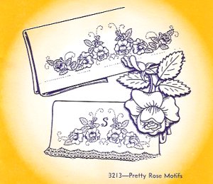 Aunt Martha 3213 - Pretty Rose Motifs