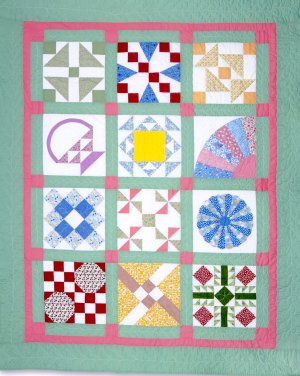 The Grandma Blocks Sampler Quilt