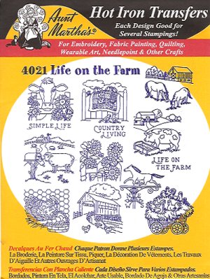 Aunt Martha 4021 - Life on the Farm