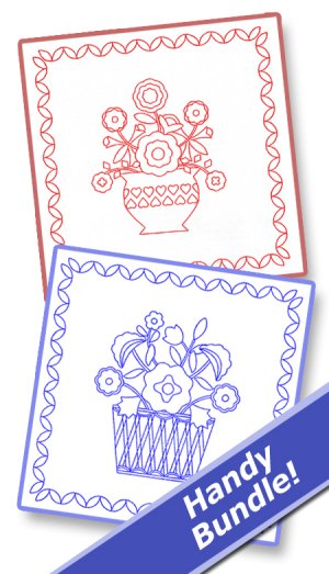 PAB Designs - Flower Vase and Flower Basket 2-Pack