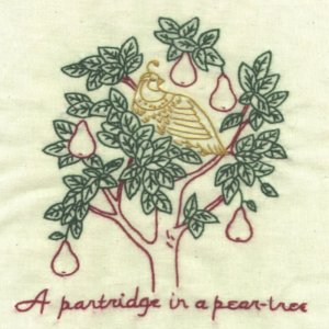 12 Days of Christmas Embroidery Block of the Month Club