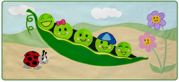 Quilt Kit - Like Peas in a Pod