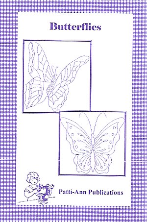 Butterflies Embroidery for Tea Towels