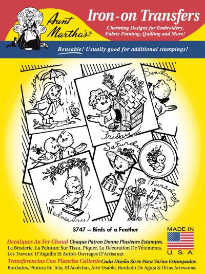 Aunt Martha 3747 - Birds of a Feather