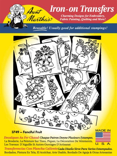 Aunt Martha 3749 - Fanciful Fruit