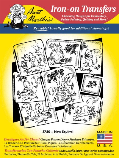 Aunt Martha 3750 - New Squirrel