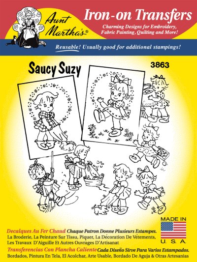 Aunt Martha 3863 - Saucy Suzy